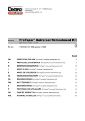 Dentsply Maillefer ProTaper A1410 Manual De Utilización
