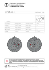 eta 2801-2 Technical Manual