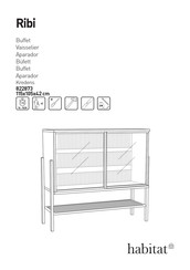 Habitat Ribi 822873 Instrucciones De Montaje