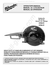 Milwaukee 6184-01 Manual Del Operador