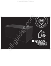 Klipsch the One Manual Del Usuario