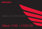 Honda Wave 110S 2020 Manual Del Propietário