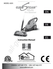 Redfern Enterprises EUROSTEAM Multi Pro Steamer Manual Del Usuario