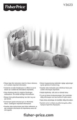 Fisher-Price Y3623 Manual Del Usuario