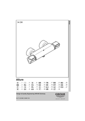 Grohe Allure 34 236 Manual Del Usuario