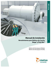 metso minerals Poly-Met Manual De Instalación