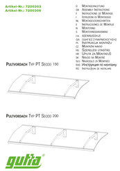 Gutta PT Secco 150 Instrucciones De Montaje