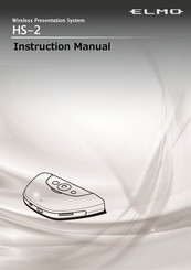 Elmo HS-2 Manual De Instrucciones