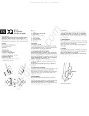 Strax XQ BH100 Instrucciones