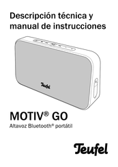 Teufel MOTIV GO Descripción Técnica Y Manual De Instrucciones