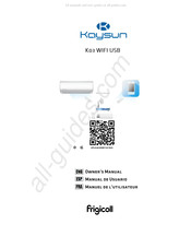 Frigicoll Kaysun K03 WIFI USB Manual De Usuario