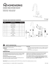 Homewerks 55-K821S-MB-T Instrucciones De Instalación