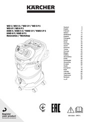 Kärcher WD 6 P S Manual Del Usuario