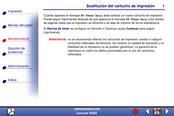 Lexmark W820 Instrucciones De Mantenimiento