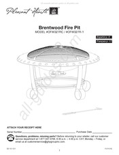 Pleasant Hearth OFW327RC Instrucciones De Montaje