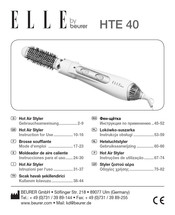 Beurer ELLE HTE 40 Instrucciones Para El Uso