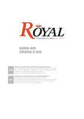 Royal DORA AIR Manual De Instalación Y Mantenimiento