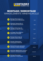 Containex CLASSIC Serie Montaje Y Desmontaje