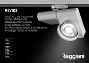 Reggiani REVIOS Serie Instrucciones Para La Instalación