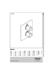 Grohe Allure 19 445 Instrucciones De Instalación