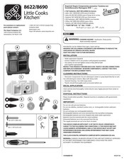 Step2 Little Cooks Kitchen 8622 Instrucciones De Montaje