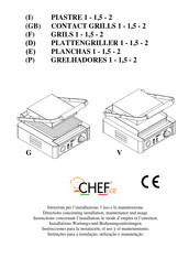 CHEFOOK ORION 2 Instrucciones Para La Instalación, El Uso Y El Mantenimiento