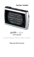 Harman Kardon guide + play GPS-500 WE Manual Del Usuario