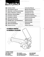 Makita 4190DW Manual De Instrucciones