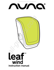 Nuna leaf wind Manual De Instrucciones