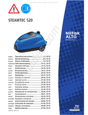 Nilfisk ALTO STEAMTEC 520 Instrucciones De Manejo