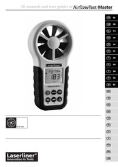 LaserLiner AirflowTest-Master Manual Del Usuario