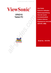ViewSonic VPAD10 Guia Del Usuario