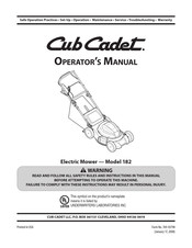 Cub Cadet 18A-182-710 Manual Del Operador