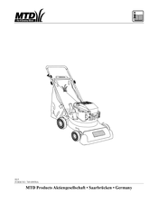 MDT Cub Cadet 24A-06MP603 Instrucciones De Funcionamiento Originales