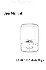 AGPtek A50 Guía Rápida