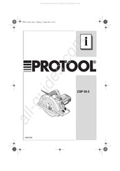 Protool CSP 55-2 Manual Del Usuario