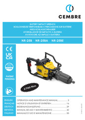 Cembre NR-25BA Manual De Uso Y Mantenimiento