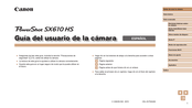 Canon PowerShot SX610 HS Guia Del Usuario