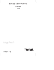 Kohler Dual Opto 1103128 Instrucciones De Servicio