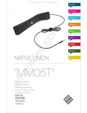 NATIVE UNION MM05T Manual De Instrucciones