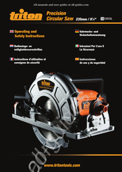 Triton TA235CSL Instrucciones De Uso Y De Seguridad