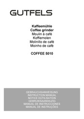 GUTFELS COFFEE 5010 Manual De Instrucciones