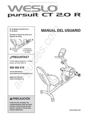 Weslo pursuit CT 2.0 R Manual Del Usuario