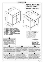 VERTBAUDET 70501-170 Manual Del Usuario