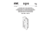 Urmet Domus signo 1140 Manual