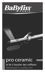 BaByliss PARIS 271CE Manual Del Usuario