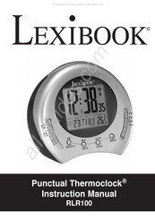 LEXIBOOK Punctual Thermoclock Manual Del Usuario