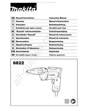 Makita 6822 Manual De Instrucciones