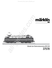 marklin BR E 03 Manual Del Usuario