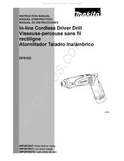 Makita DF010D Manual De Instrucciones